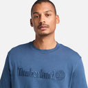 Timberland Ανδρική Μπλούζα T-Shirt Hampton TB0A6VPE288 Μπλε