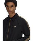 Fred Perry Ανδρική Ζακέτα Cross Tape Track Jacket J2302-102 Μαύρο