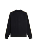 Fred Perry Ανδρική Ζακέτα Cross Tape Track Jacket J2302-102 Μαύρο