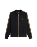 Fred Perry Ανδρική Ζακέτα Cross Tape Track Jacket J2302-102 Μαύρο