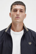Fred Perry Ανδρικό Μπουφάν Brentham Jacket J2660-102 Μαύρο
