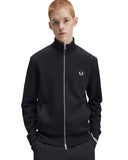 Fred Perry Ανδρική Ζακέτα Zip Through Sweatshirt J3340-102 Μαύρο
