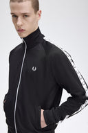 Fred Perry Ανδρική Ζακέτα Taped Track Jacket J4620-198 Μαύρο