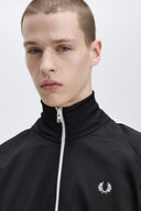 Fred Perry Ανδρική Ζακέτα Taped Track Jacket J4620-198 Μαύρο