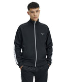 Fred Perry Ανδρική Ζακέτα Taped Track Jacket J4620-198 Μαύρο