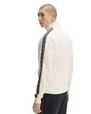 Fred Perry Ανδρική Ζακέτα Contrast Tape Track Jacket J5557-170 Εκρού