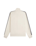 Fred Perry Ανδρική Ζακέτα Contrast Tape Track Jacket J5557-170 Εκρού