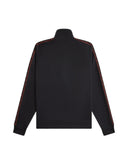 Fred Perry Ανδρική Ζακέτα Contrast Tape Track Jacket J5557-220 Μαύρο