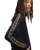 Fred Perry Ανδρική Ζακέτα Contrast Tape Track Jacket J5557-248 Μπλε