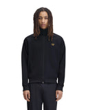 Fred Perry Ανδρική Ζακέτα Contrast Tape Track Jacket J5557-248 Μπλε