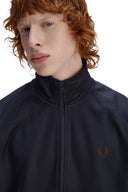 Fred Perry Ανδρική Ζακέτα Contrast Tape Track Jacket J5557-40A Μπλε