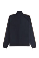 Fred Perry Ανδρική Ζακέτα Contrast Tape Track Jacket J5557-40A Μπλε