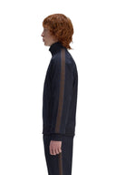 Fred Perry Ανδρική Ζακέτα Contrast Tape Track Jacket J5557-40A Μπλε