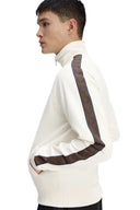 Fred Perry Ανδρική Ζακέτα Contrast Tape Track Jacket J5557-42A Εκρού
