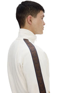 Fred Perry Ανδρική Ζακέτα Contrast Tape Track Jacket J5557-42A Εκρού