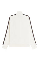 Fred Perry Ανδρική Ζακέτα Contrast Tape Track Jacket J5557-42A Εκρού