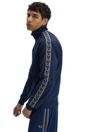 Fred Perry Ανδρική Ζακέτα Contrast Tape Track Jacket J5557-91A Μπλε