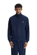 Fred Perry Ανδρική Ζακέτα Contrast Tape Track Jacket J5557-91A Μπλε