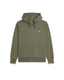 Fred Perry Ανδρική Ζακέτα Με Κουκούλα Hooded Zip J7536-87B Πράσινο