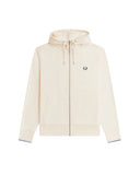 Fred Perry Ανδρική Ζακέτα Με Κουκούλα Hooded Zip J7536-94B Εκρού