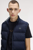 Fred Perry  Ανδρικό Γιλέκο Insulated Gilet J8522-738 Μπλε