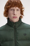 Fred Perry  Ανδρικό Γιλέκο Insulated Gilet J8522-X21 Πράσινο