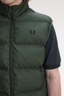 Fred Perry  Ανδρικό Γιλέκο Insulated Gilet J8522-X21 Πράσινο
