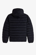 Fred Perry Ανδρικό Μπουφάν  Hooded Insulated Jacket J8553-184 Μαύρο