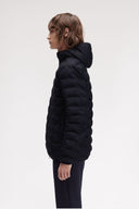 Fred Perry Ανδρικό Μπουφάν  Hooded Insulated Jacket J8553-184 Μαύρο