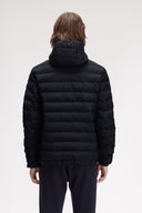 Fred Perry Ανδρικό Μπουφάν  Hooded Insulated Jacket J8553-184 Μαύρο