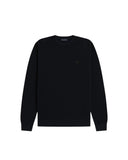 Fred Perry Ανδρικό Πλεκτό Βαμβακερό Pique Stitch Jumper K1309-421 Μπλε