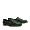 Timberland Ανδρικά Παπούτσια Δερμάτινα Ιστιοπλοικά Classic Boat 2 Eye TB0A4187ES5  Πράσινο