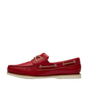Timberland Ανδρικά Παπούτσια Δερμάτινα Ιστιοπλοικά Classic Boat 2 Eye TB0A4187A7W Κόκκινο