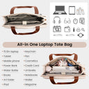 Γυναικείο σετ τσάντας laptop /χειρός Lovevook Lovevook 15,6'' WB2026 beige/brown