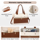 Γυναικείο σετ τσάντας laptop /χειρός Lovevook Lovevook 15,6'' WB2026 beige/brown