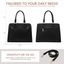 Γυναικεία τσάντα χιαστί/χειρός Lovevook 16'' WB2166 black