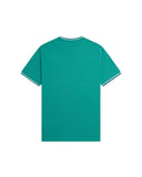 Fred Perry Ανδρική Μπλούζα Τ-Shirt Twin Tipped M1588-03B Πράσινο