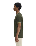 Fred Perry Ανδρική Μπλούζα Τ-Shirt Twin Tipped M1588-05B Πράσινο