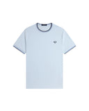 Fred Perry Ανδρική Μπλούζα  Τ-Shirt Twin Tipped M1588-96A Σιέλ