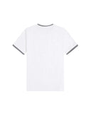 Fred Perry Ανδρική Μπλούζα Τ-Shirt Twin Tipped M1588-100 White