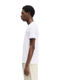 Fred Perry Ανδρική Μπλούζα Τ-Shirt Twin Tipped M1588-100 White