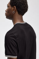 Fred Perry Ανδρική Μπλούζα Τ-Shirt Twin Tipped M1588-102 Black