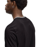 Fred Perry Ανδρική Μπλούζα Τ-Shirt Twin Tipped M1588-102 Black