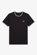 Fred Perry Ανδρική Μπλούζα Τ-Shirt Twin Tipped M1588-102 Black