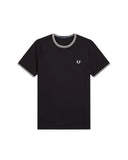 Fred Perry Ανδρική Μπλούζα Τ-Shirt Twin Tipped M1588-102 Black