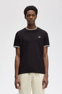 Fred Perry Ανδρική Μπλούζα Τ-Shirt Twin Tipped M1588-102 Black