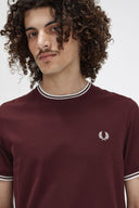 Fred Perry Ανδρική Μπλούζα Τ-Shirt Twin Tipped M1588-U97 Γκρι