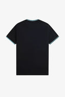 Fred Perry Ανδρική Μπλούζα Τ-Shirt Twin Tipped M1588-Y60 Μπλε