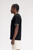 Fred Perry Ανδρική Μπλούζα Τ-Shirt Twin Tipped M1588-Y60 Μπλε