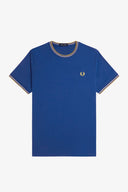 Fred Perry Ανδρική Μπλούζα Τ-Shirt Twin Tipped M1588-Y95 Μπλε